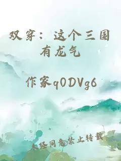 雙穿：這個(gè)三國有龍氣